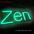 Bar Publicidad personalizada DC 24V Neon Billboard